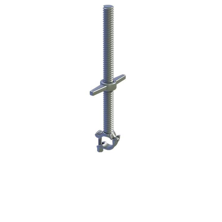 Generation Scaffolding Threaded Spindle with Wedge